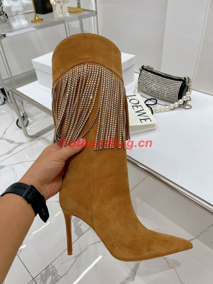 Amina Muaddi Shoes AMS00028 Heel 9.5CM
